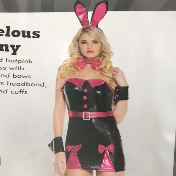 Nwt Music Legs Marvelous Bunny adult costume M/L - Picture 2 of 8